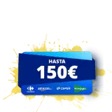 Promoción tarjeta regalo hasta 150 €