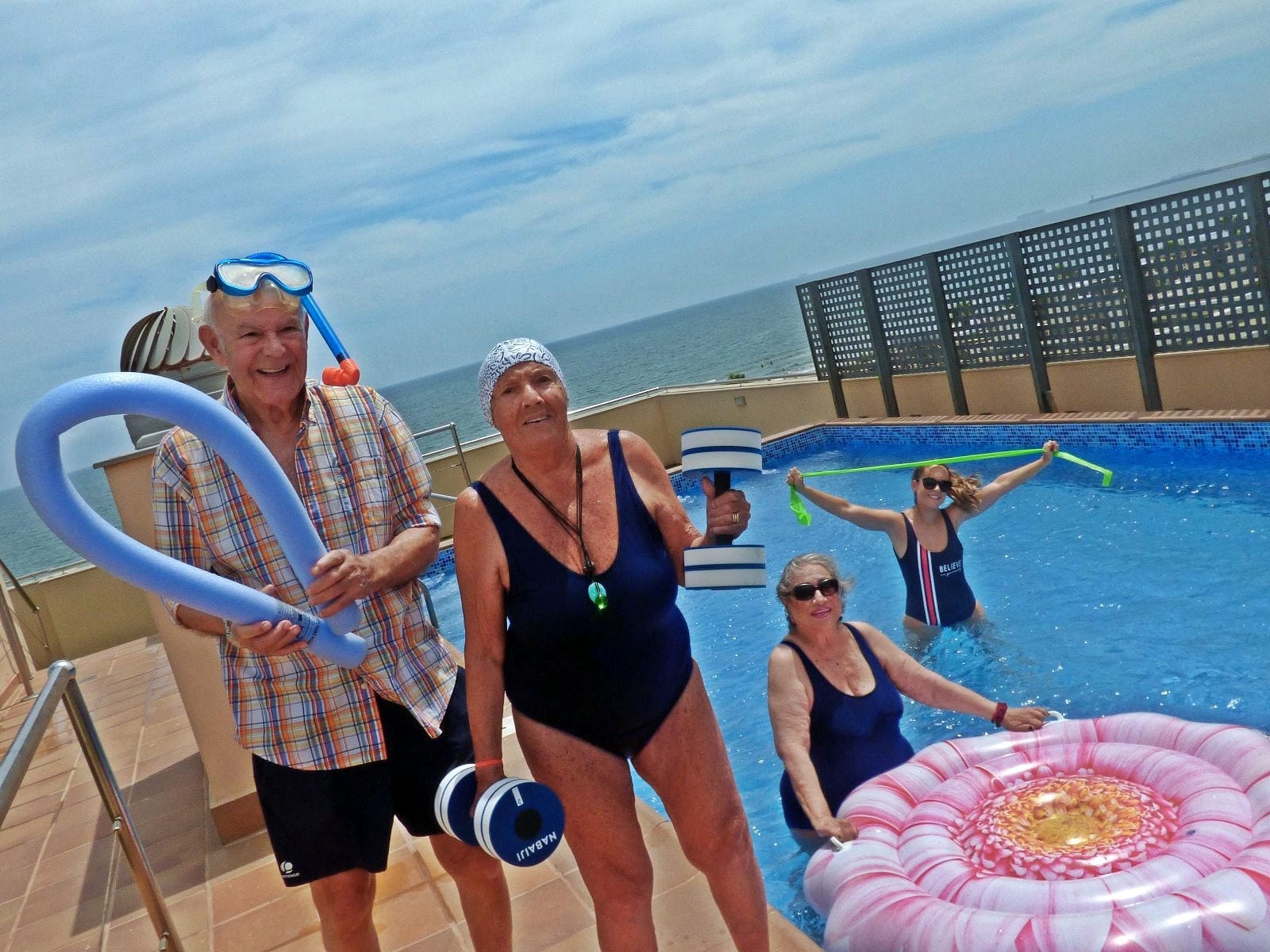 AquaGym en residencias Ballesol