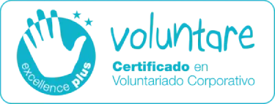 Certificado Excellence Plus en Voluntariado Corporativo de Voluntare