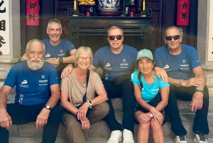 Arranca en Vietnam el Desafío SANTALUCÍA Seniors con cinco expedicionarios mayores de 65 años