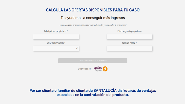 Calculadora de hipoteca inversa
